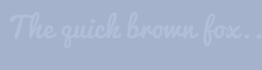 Image with Font Color B0BED9 and Background Color A5B2CB